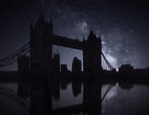 Video art simulates London’s night sky without city lights